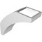 Ekena Millwork 4-in. W x 10-in. D x 10-in. H Thorton Architectural Grade PVC Knee Brace BRCP04X10X10THR - alternate 6